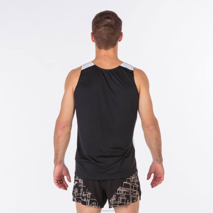 Joma 82P4R809 أسود أبيض أعلى سجل للدبابات الثاني رجال