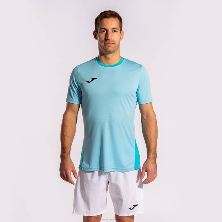 Joma 82P4R813 السماء الزرقاء قميص قصير الأكمام الفائز الثاني رجال