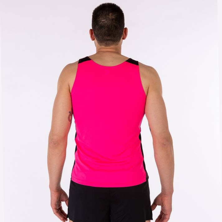 Joma 82P4R818 نيون وردي أسود أعلى سجل للدبابات الثاني رجال