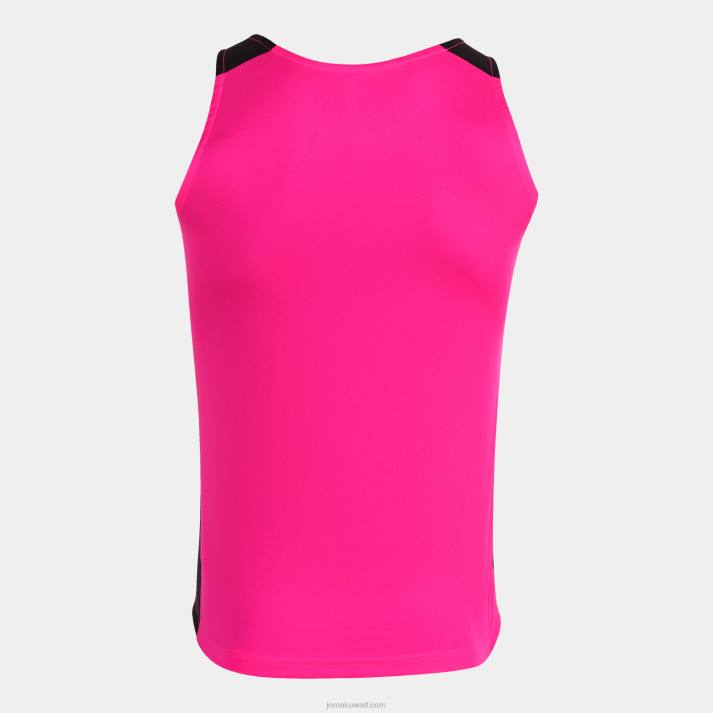 Joma 82P4R818 نيون وردي أسود أعلى سجل للدبابات الثاني رجال