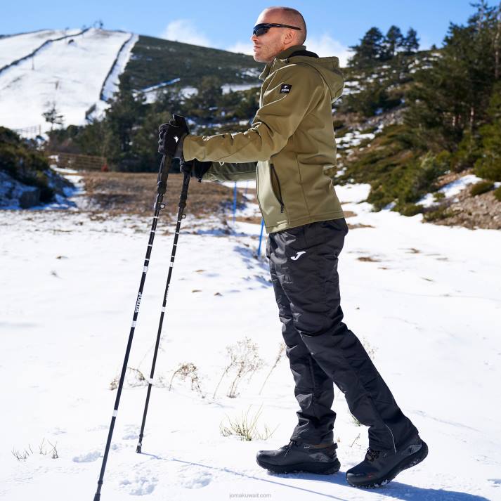 Joma 82P4R827 أسود السراويل الطويلة سيرفينو رجال