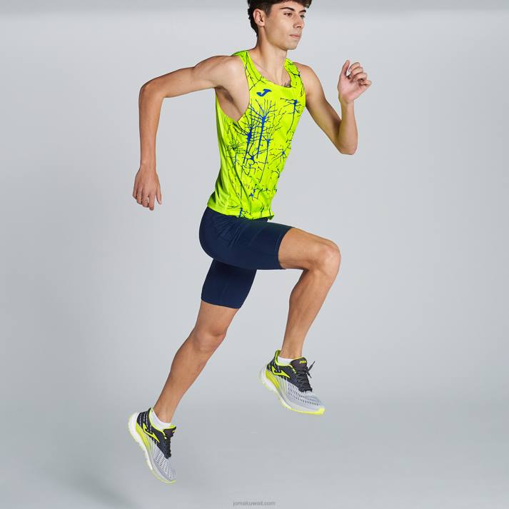 Joma 82P4R83 الفلورسنت الأصفر دبابة النخبة التاسع رجال