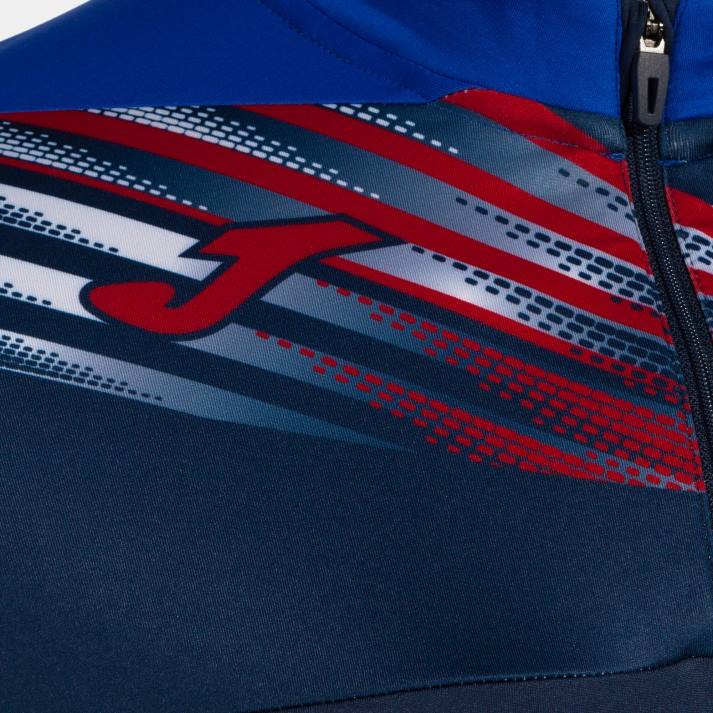 Joma 82P4R840 الأزرق الداكن الأزرق الملكي قميص من النوع الثقيل النخبة x رجال