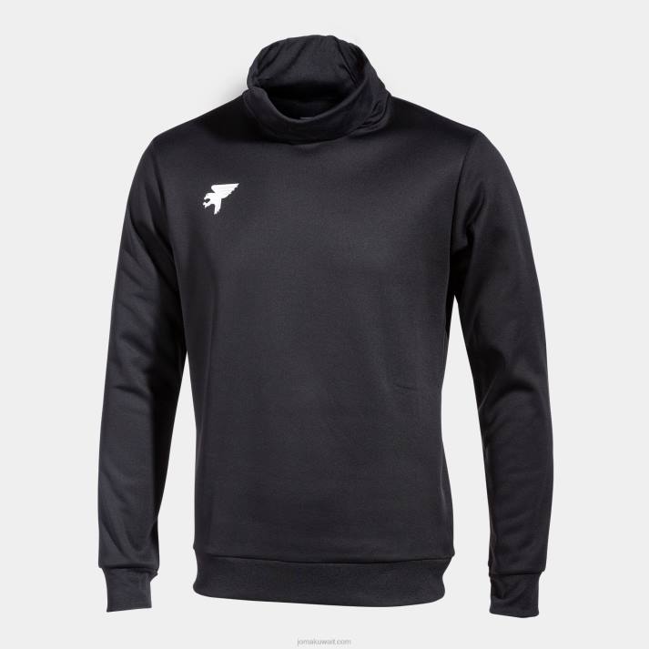 Joma 82P4R848 أسود قميص من النوع الثقيل سينا رجال