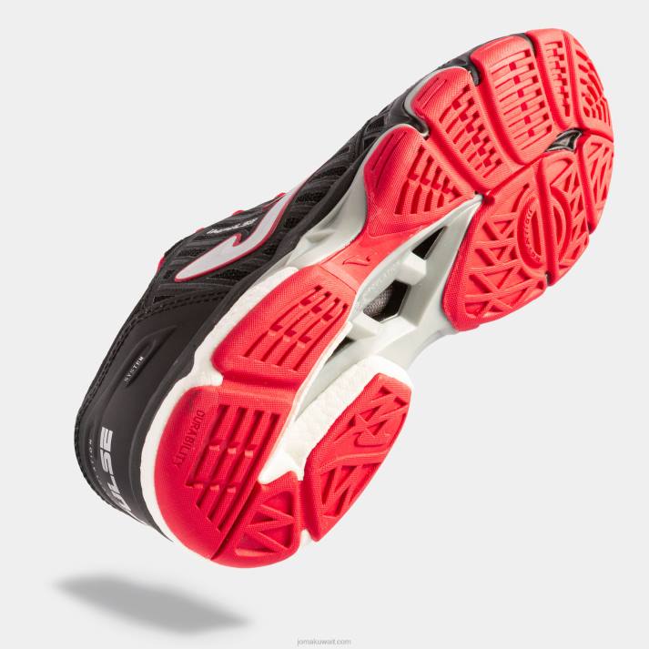Joma 82P4R850 أسود أحمر أحذية الكرة الطائرة v.impulse 23 رجال