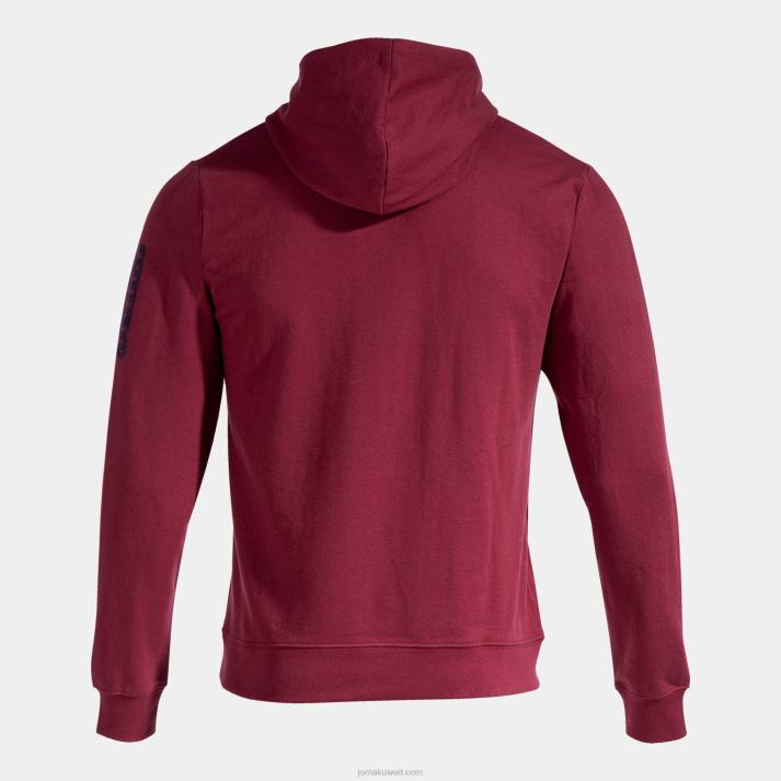 Joma 82P4R874 بورجوندي سترة مقنعين الشارع الحضري رجال