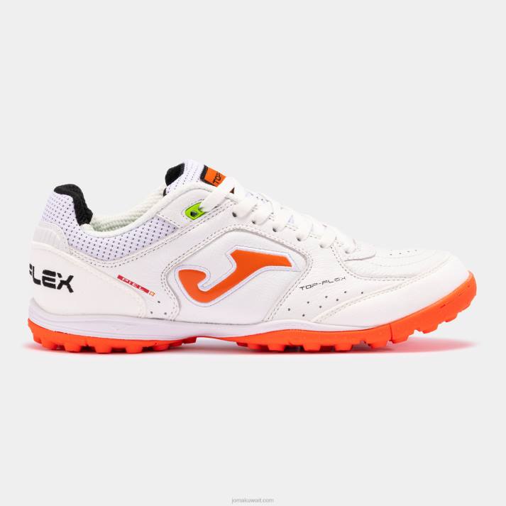 Joma 82P4R895 أبيض أخضر حذاء كرة القدم توب فليكس 23 تيرف