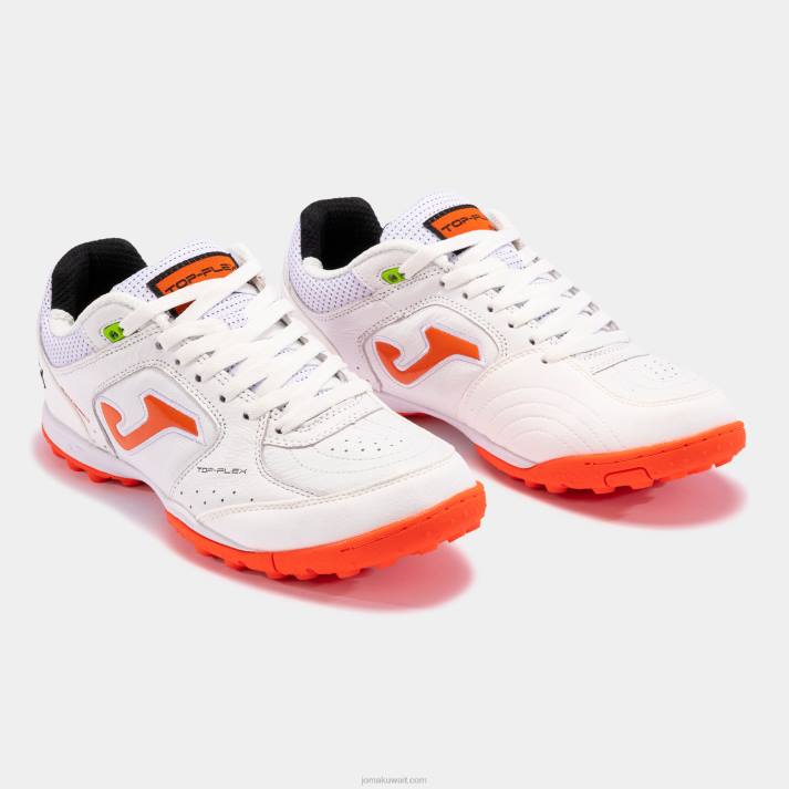 Joma 82P4R895 أبيض أخضر حذاء كرة القدم توب فليكس 23 تيرف