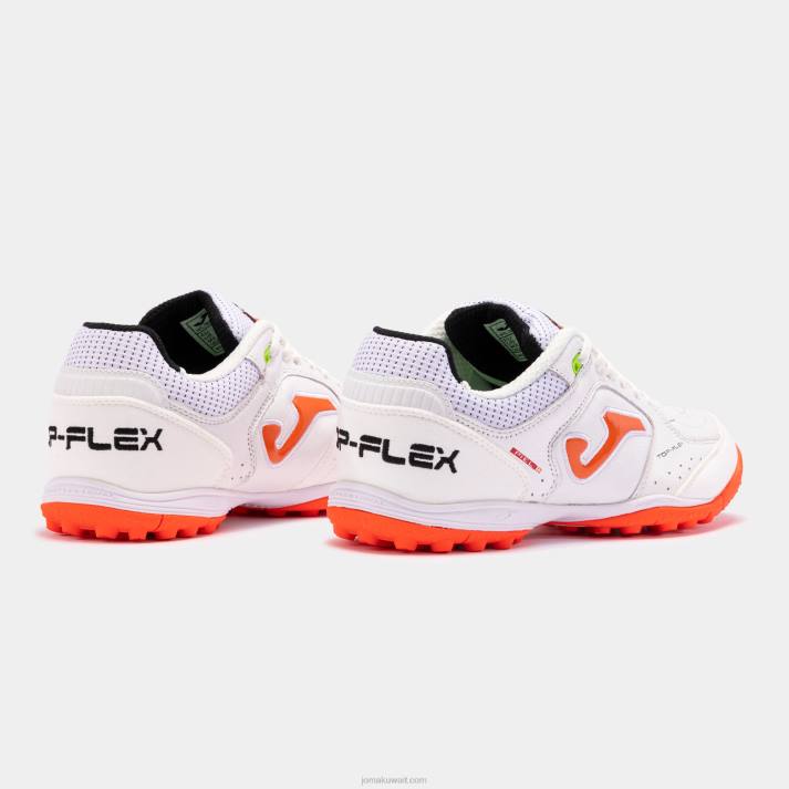 Joma 82P4R895 أبيض أخضر حذاء كرة القدم توب فليكس 23 تيرف