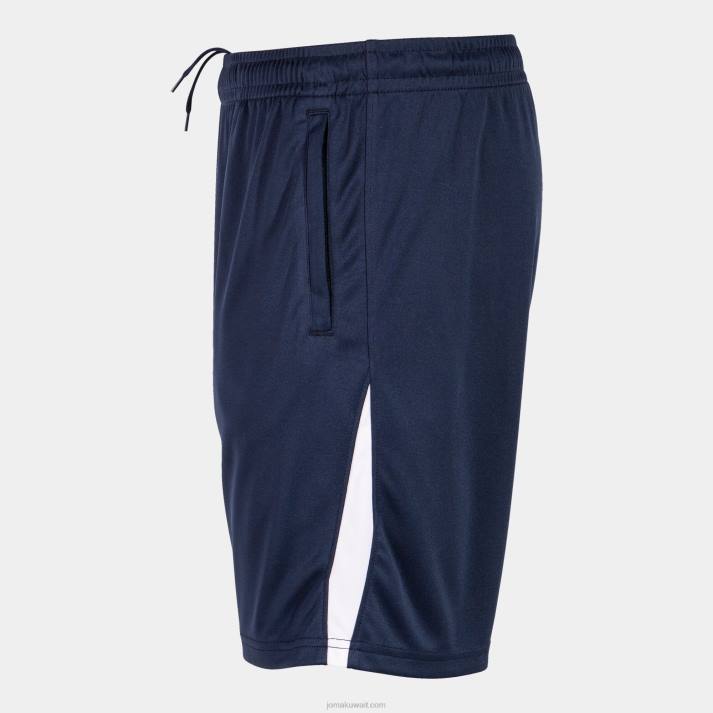 Joma 82P4R905 الأزرق الداكن الأبيض بطولة برمودا شورتات vii رجال