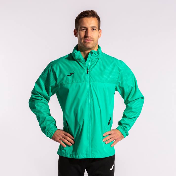 Joma 82P4R945 أخضر Rainjacket مونتريال رجال