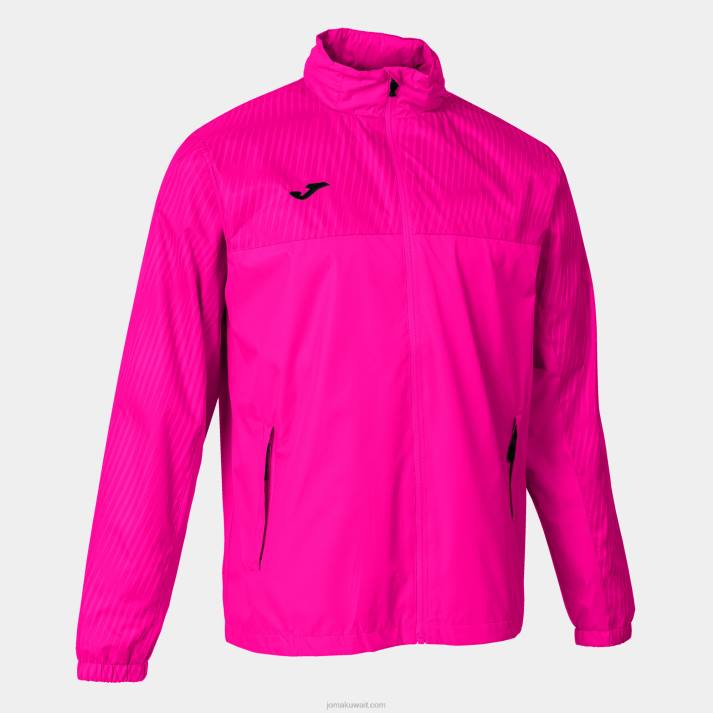Joma 82P4R947 الفلورسنت الوردي Rainjacket مونتريال رجال