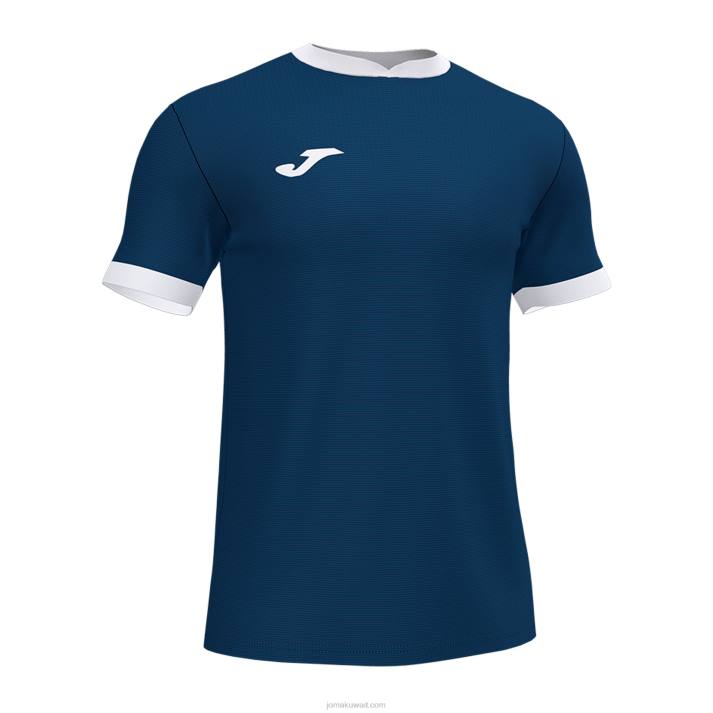 Joma 82P4R954 الأزرق الداكن قميص قصير الأكمام مفتوح iii رجال