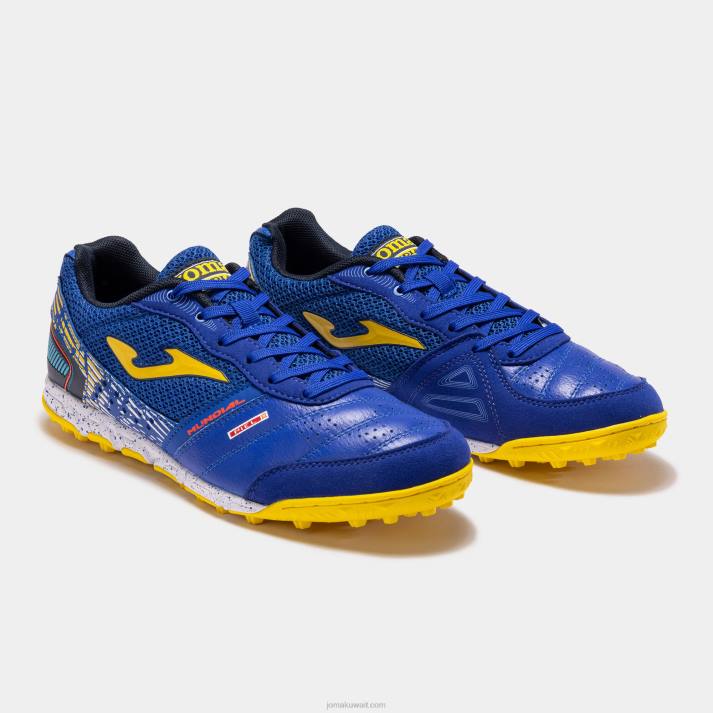 Joma 82P4R95 الأزرق الملكي حذاء كرة القدم مونديال 23 تيرف