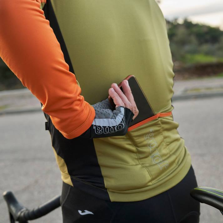 Joma 82P4R969 الكاكي الأسود سترة كرونو