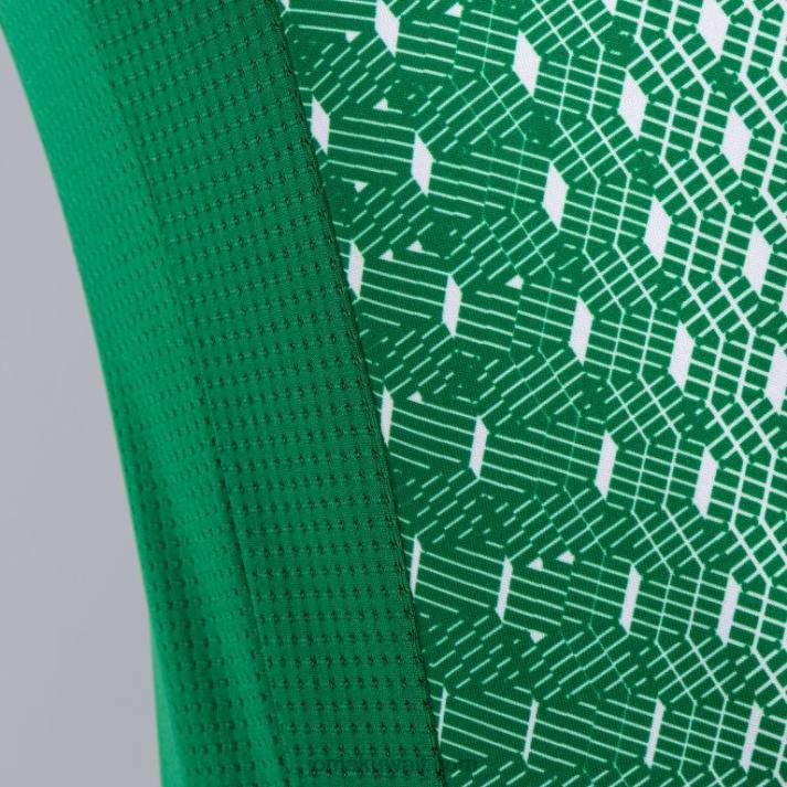 Joma 82P4R974 أبيض أخضر قميص بأكمام قصيرة سوبر نوفا رجال