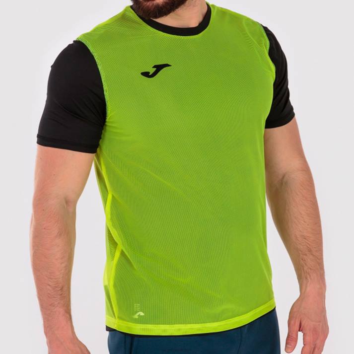 Joma 82P4R990 أصفر مسود قميص قصير الأكمام كومبي رجال