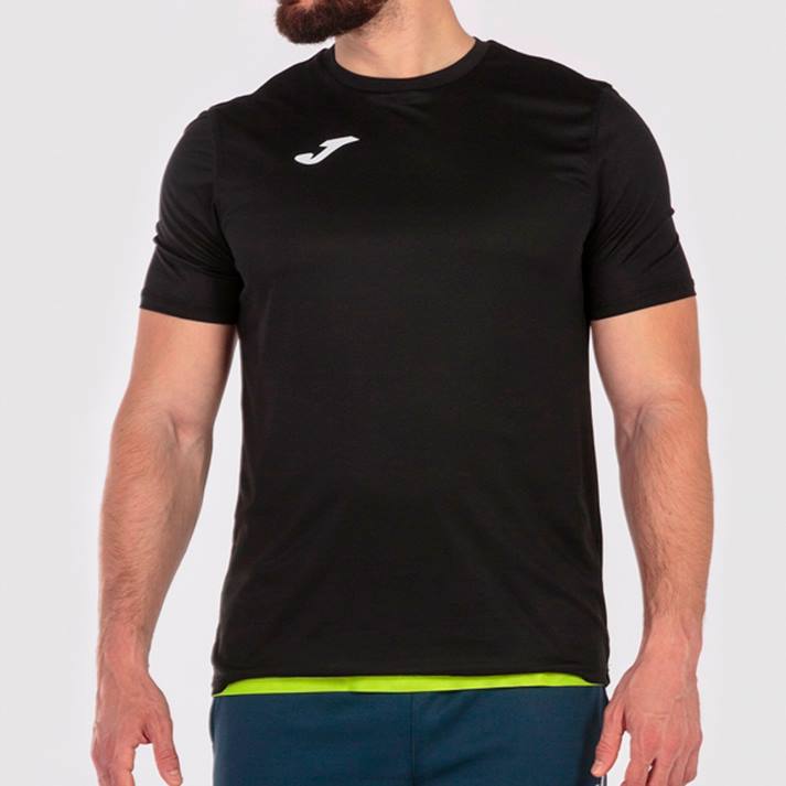 Joma 82P4R990 أصفر مسود قميص قصير الأكمام كومبي رجال