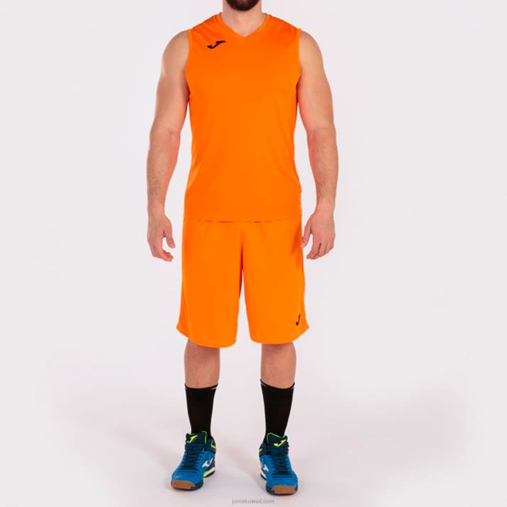 Joma 82P4R993 البرتقالي بلا أكمام تي شيرت كومبي رجال